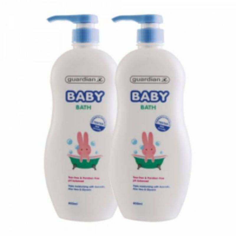 Jual GUARDIAN BABY MILK BATH & HAIR 800 ML/Sabun cair dan shampoo/FREE