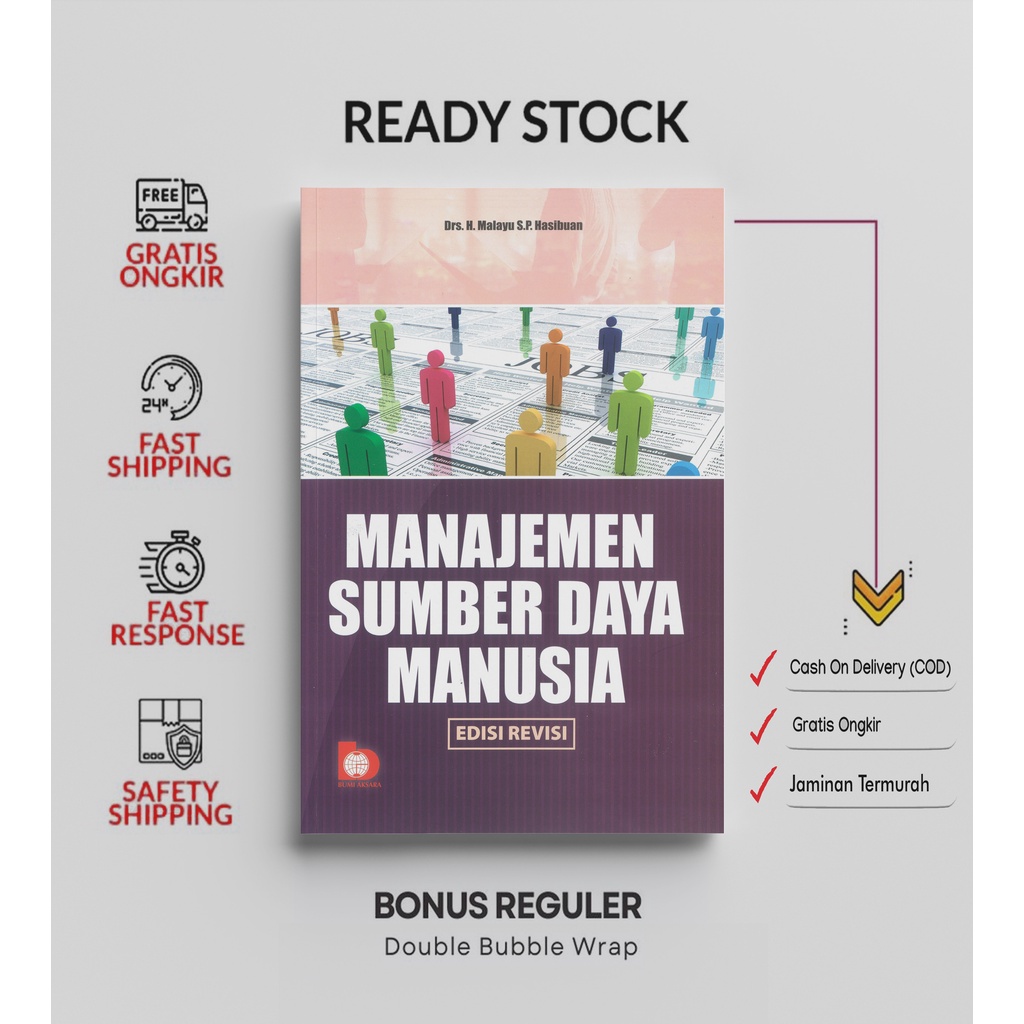 Jual Manajemen Sumber Daya Manusia Edisi Revisi By Malayu S P Hasibuan