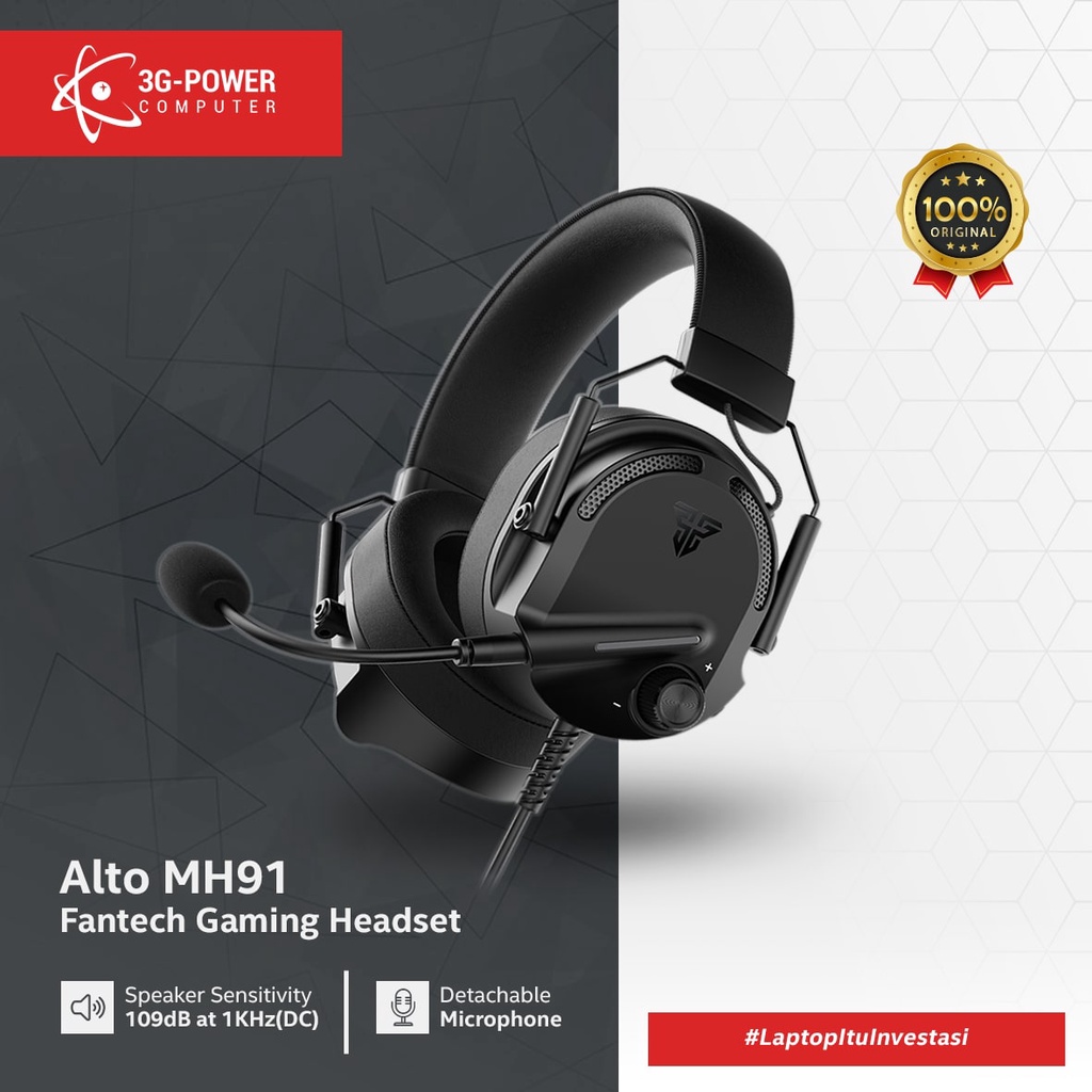 Jual Fantech ALTO MH91 Multiplatform Headset Gaming Mobile FREE SPLITTER Shopee Indonesia