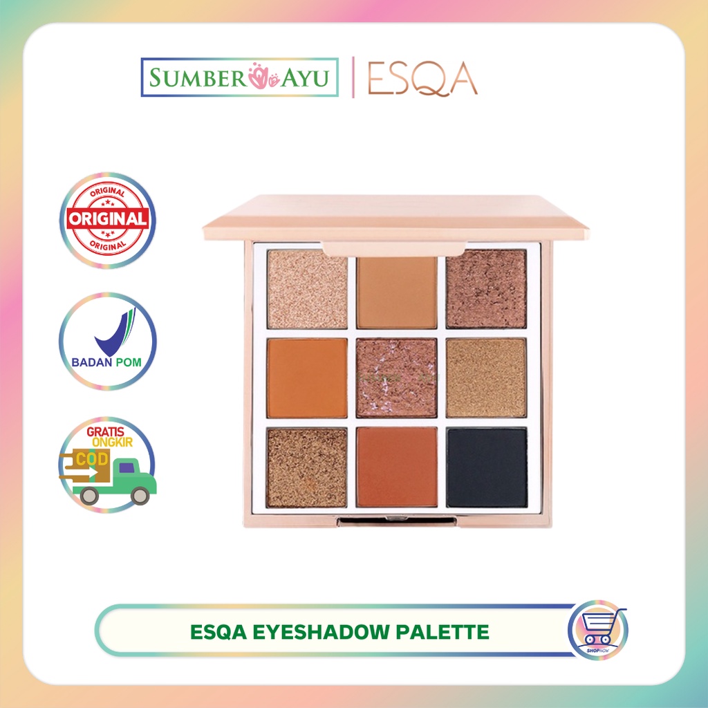 Jual ESQA EYESHADOW PALETTE Shopee Indonesia