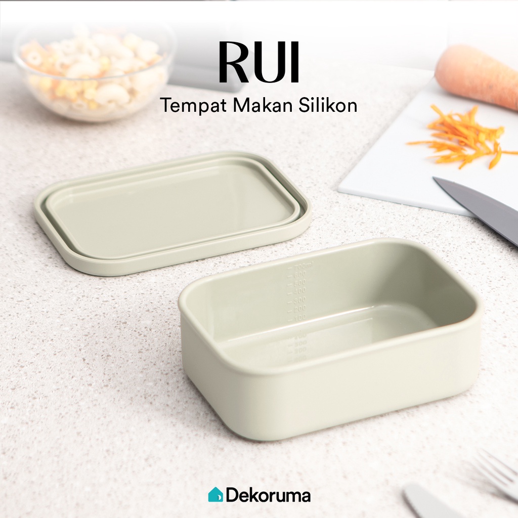 Jual Dekoruma Rui Tempat Makan Silikon Kotak Makan Ml Shopee Indonesia