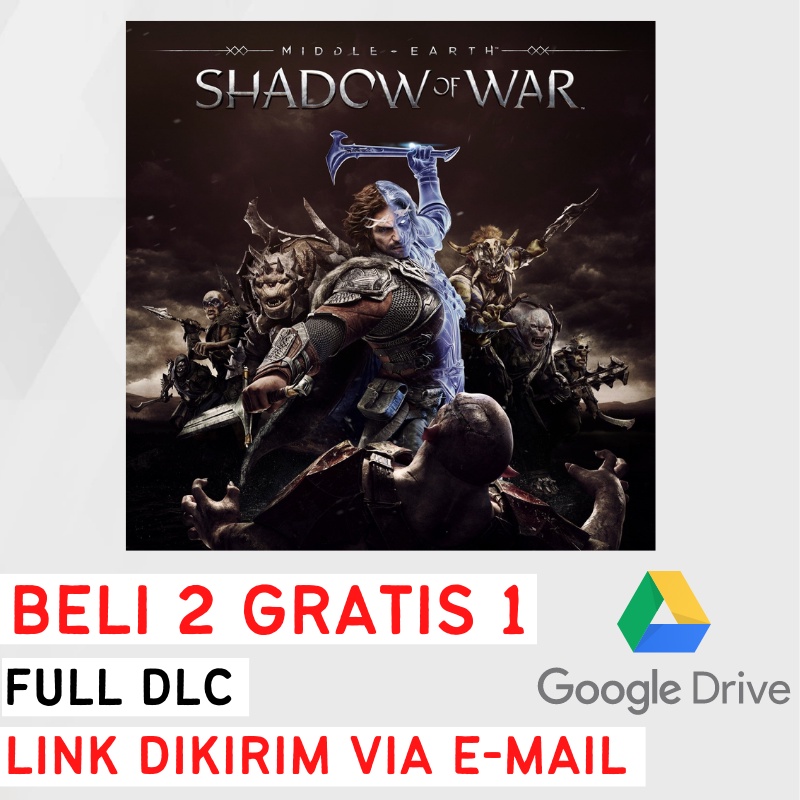 Jual MIDDLE EARTH SHADOW OF WAR GOLD EDITION - GAME PC - GAME LAPTOP ...