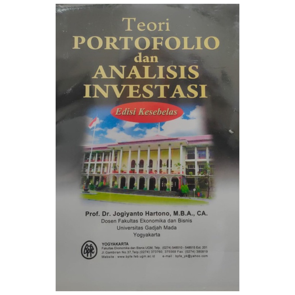 Jual Teori Portofolio Dan Analisis Investasi Edisi Kesebelas ...