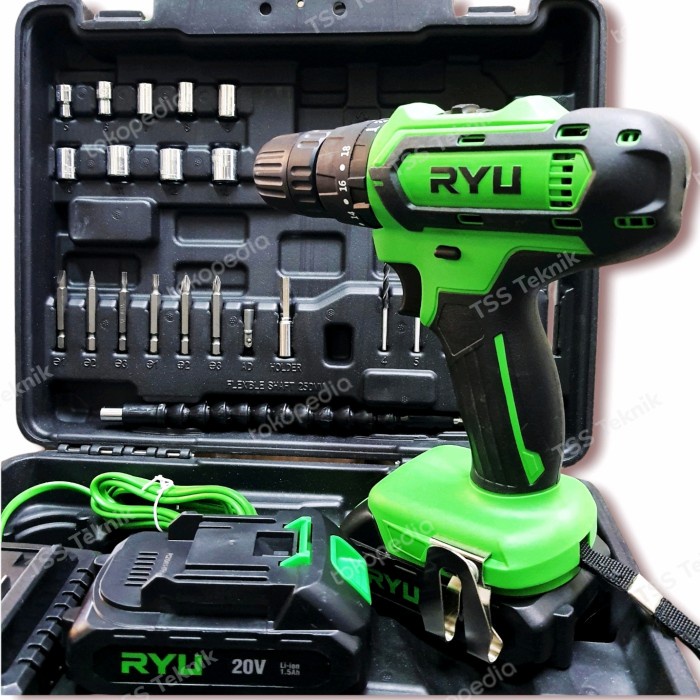 Jual Produk Terbaru Cordless Impact Drill Ryu Rci20V/ Bor Impact Drill ...