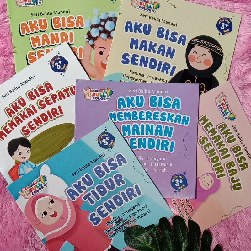 Jual Buku Cerita Anak Terbaru Full Warna Dan Di Lengkapi 2 Bahasa ...