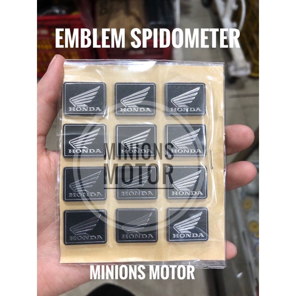 Jual stiker emblem speedometer batok honda wing original | Shopee Indonesia