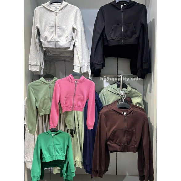 Harga hoodie shop crop h&m