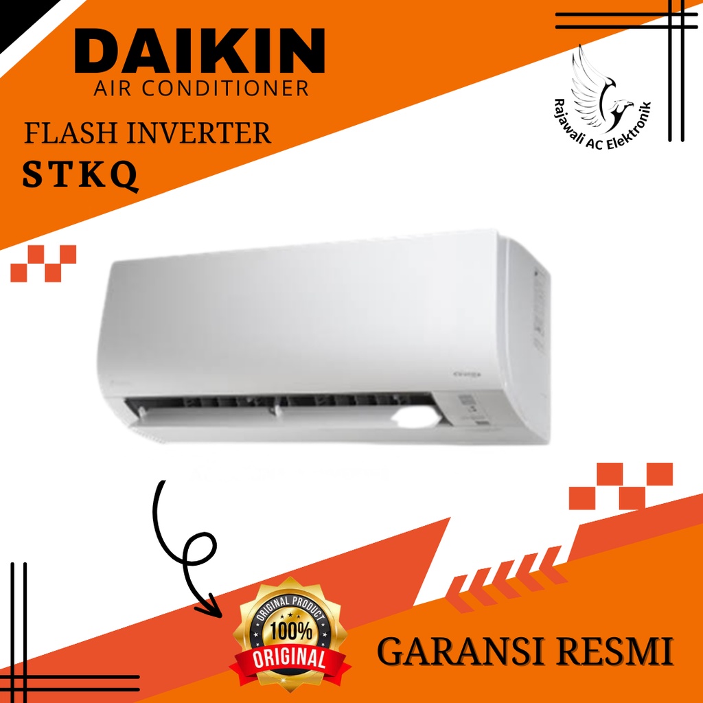 Jual DAIKIN AC Split 1/2 PK FTKQ 15 UV Flash Inverter R32 - Unit Only ...
