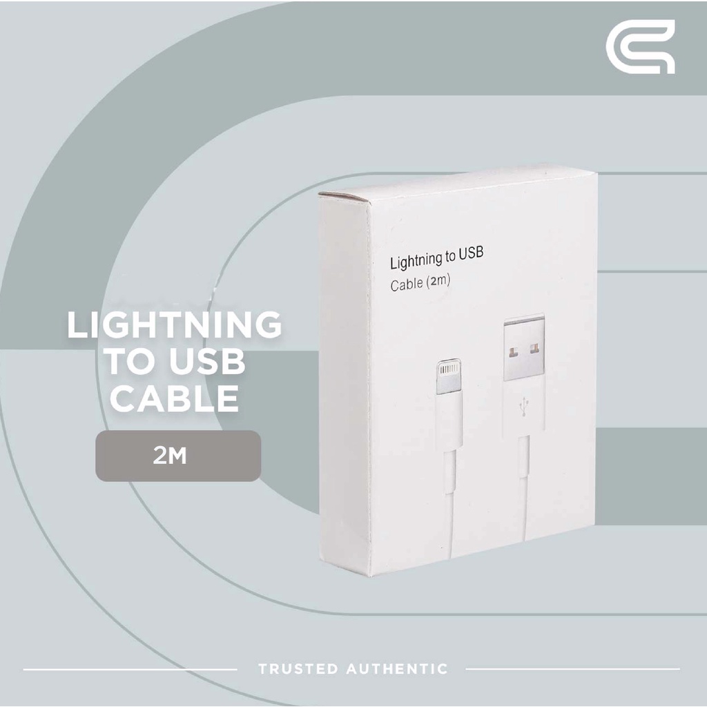 Jual Lightning To USB Cable 2 Meter | Shopee Indonesia