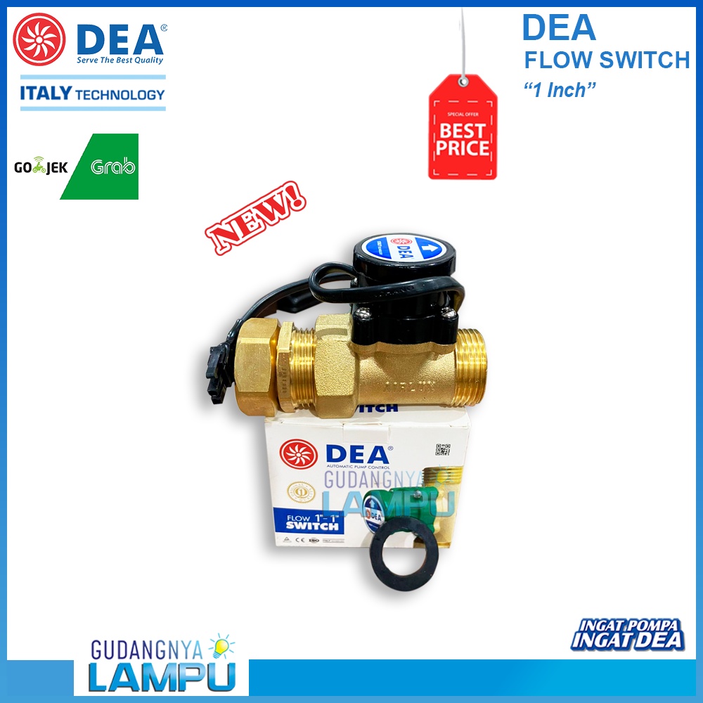 Jual Water Flow Switch 1 1 Saklar Otomatis Pompa Air Shopee