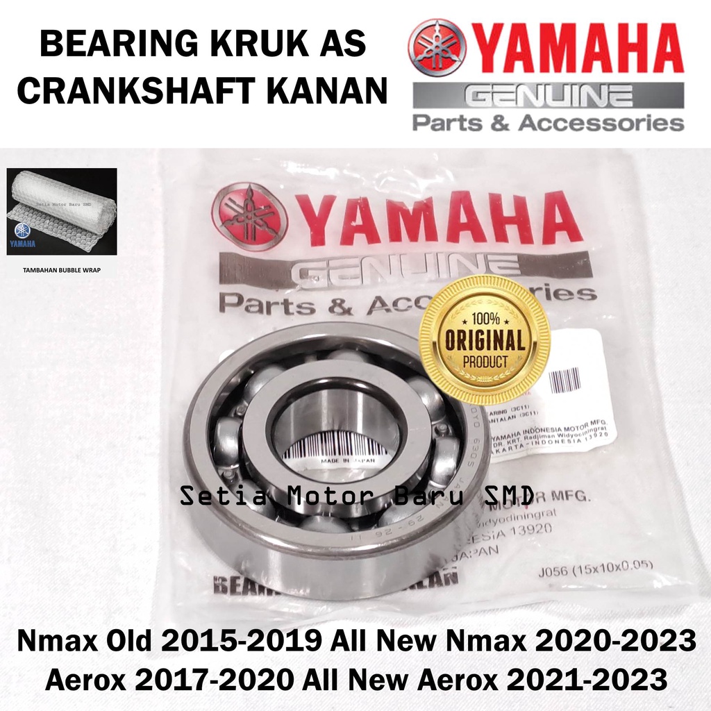 Jual Bearing Bering Kruk As Crankshaft Kanan All New Nmax N Max Aerox ...