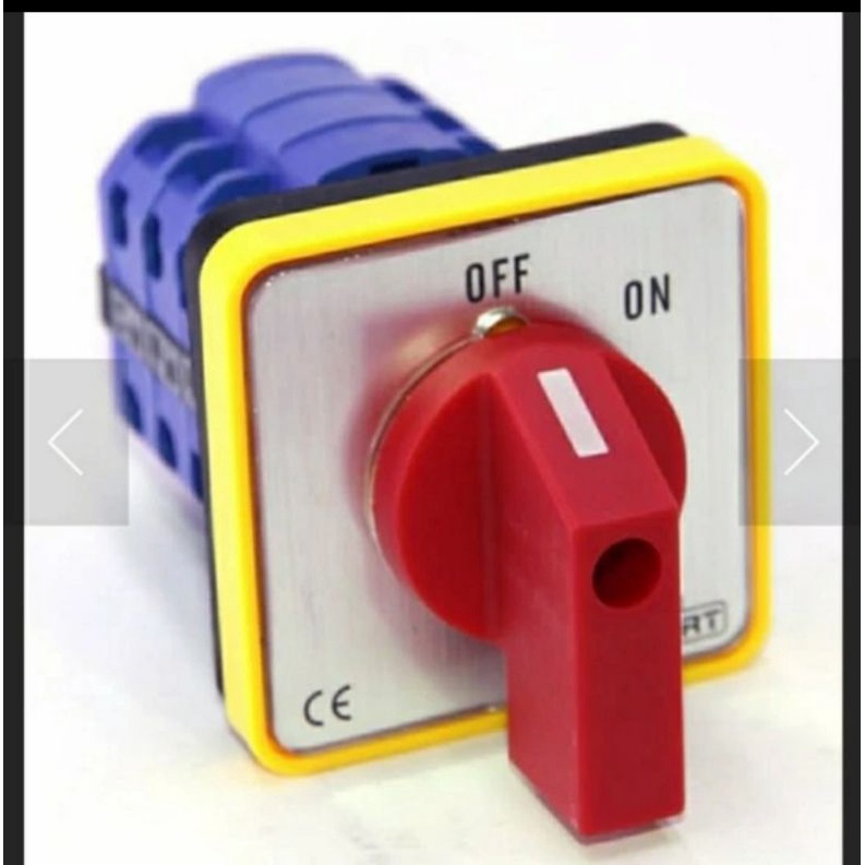 Jual Selector / Rotary switch / Change Over Switch 2P 20A ON OFF ...