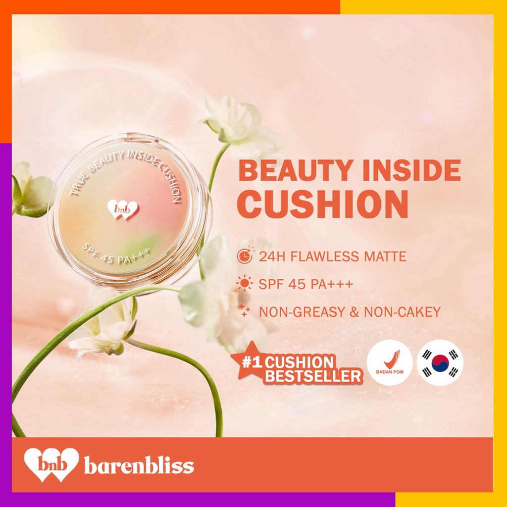 Jual BNB Barenbliss Korean Bloomatte True Beauty Inside Cushion ...