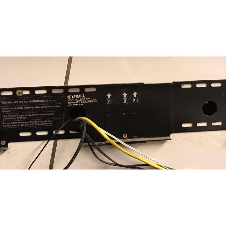 Jual Yamaha SPM-K30 Wall Mount Bracket for Digital Sound Projector