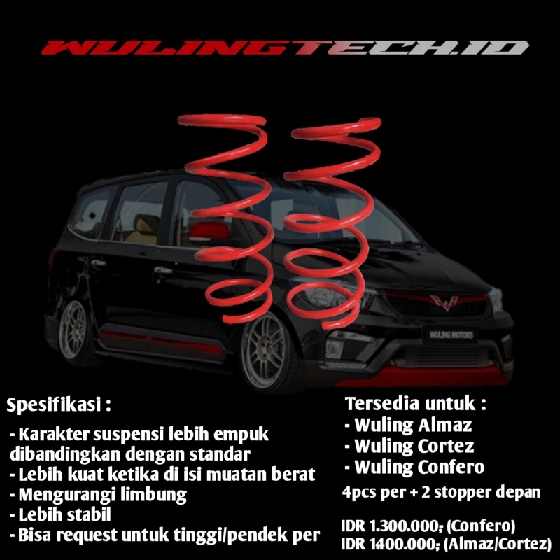 Jual PER CUSTOM WULING CONFERO (SPORT KIT WULING CONFERO) | Shopee ...