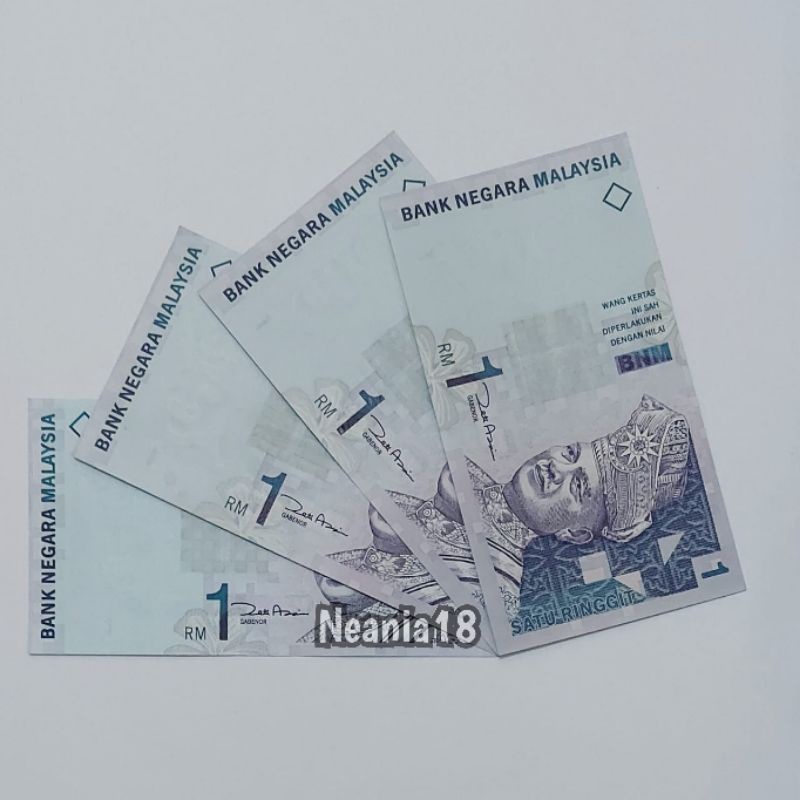 Jual Koleksi Ringgit Malaysia Pecahan 1 Ringgit Kertas | Shopee Indonesia