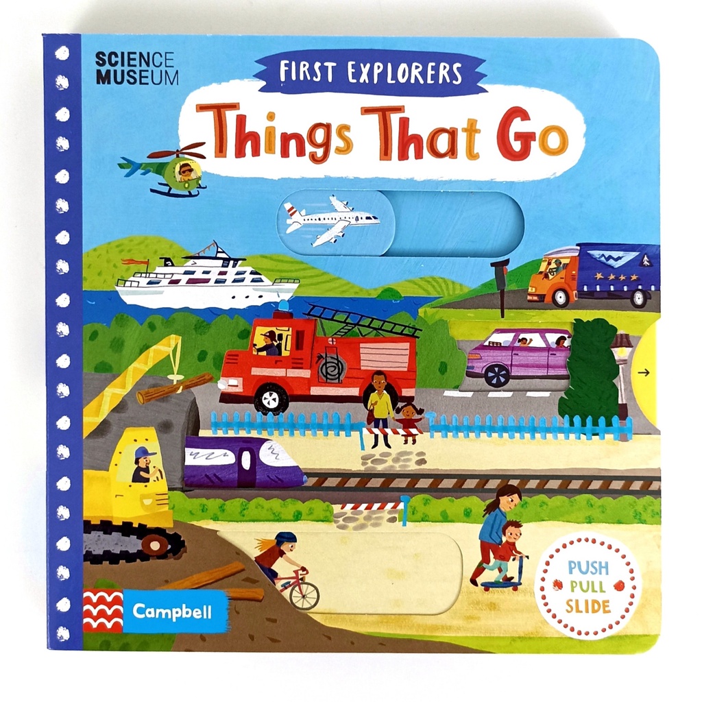 Jual ORIGINAL Campbell First Explorer Things That Go - Leon Books ...