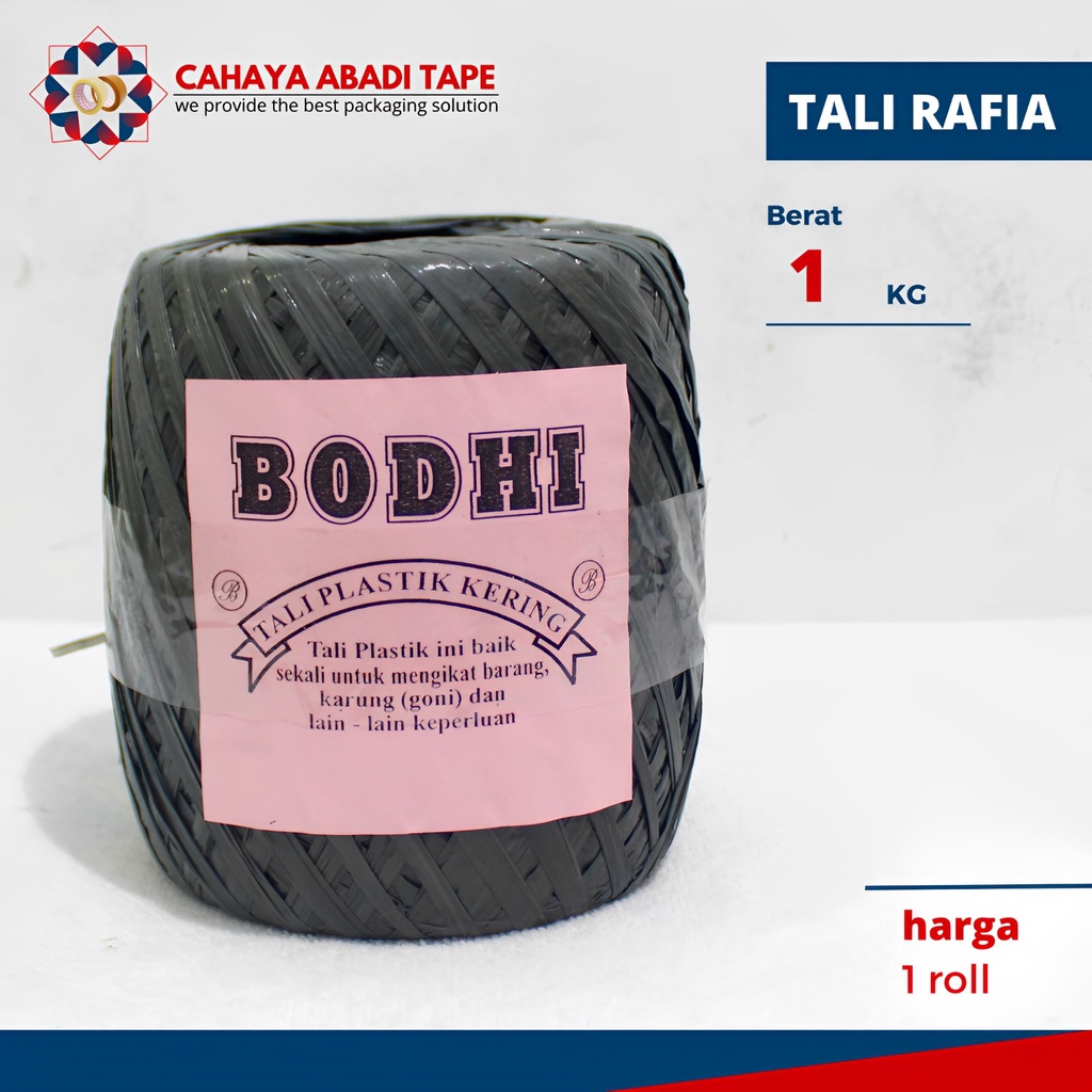 Jual TALI RAFIA BODHI 1KG PER ROLL | Shopee Indonesia