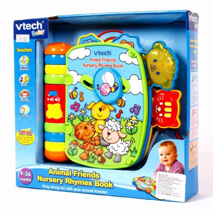 Jual Vtech Animal Friends Nursery Rhyme Book #Original | Shopee Indonesia