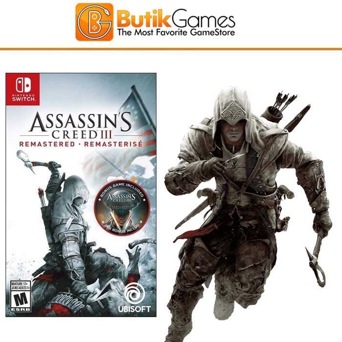Jual AC Assassins Creed III 3 Remastered Nintendo Switch | Shopee Indonesia