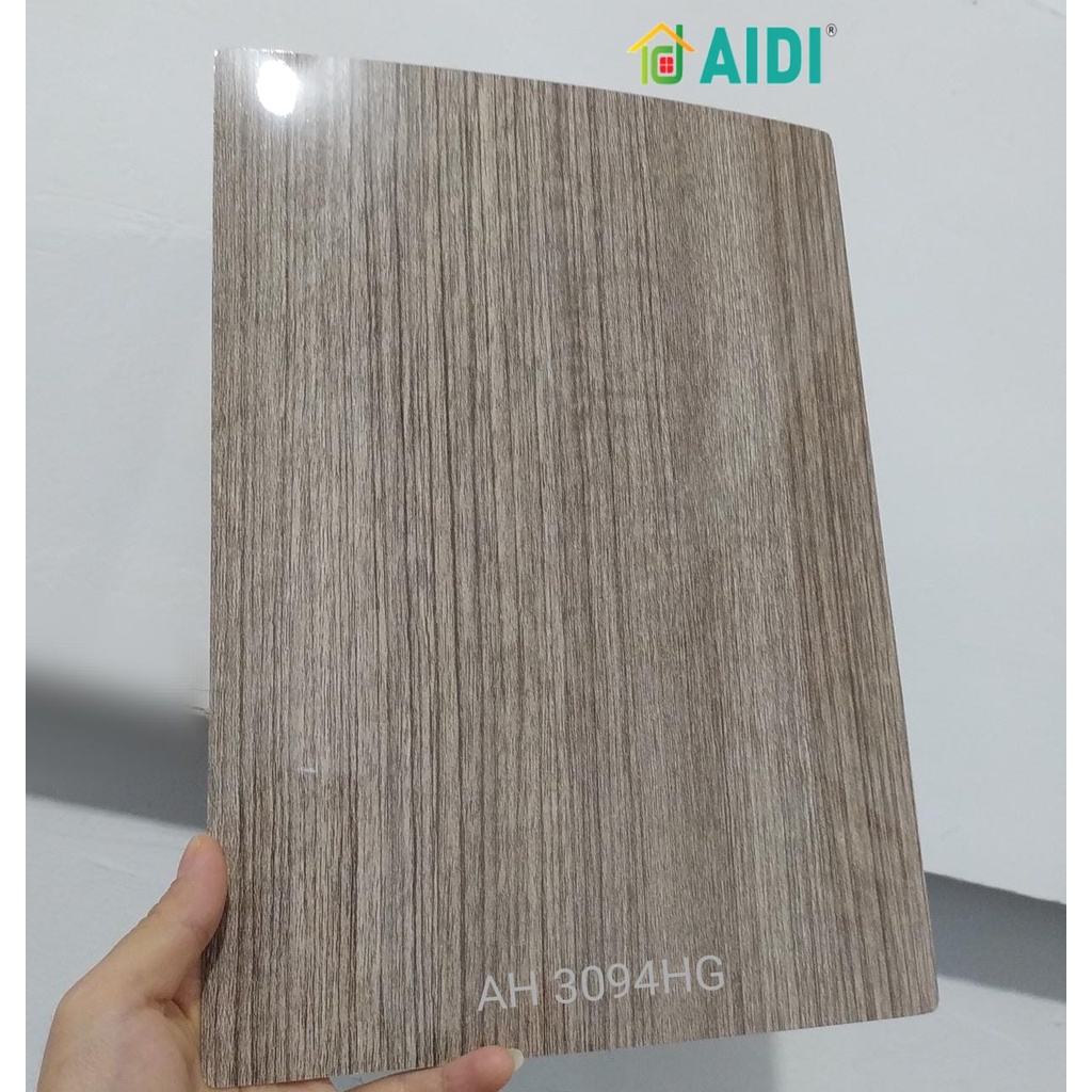 Jual Aidi Hpl Ah 3094hg Grey Oak Glossy Hpl Woodgrain Glossy Hpl Urat