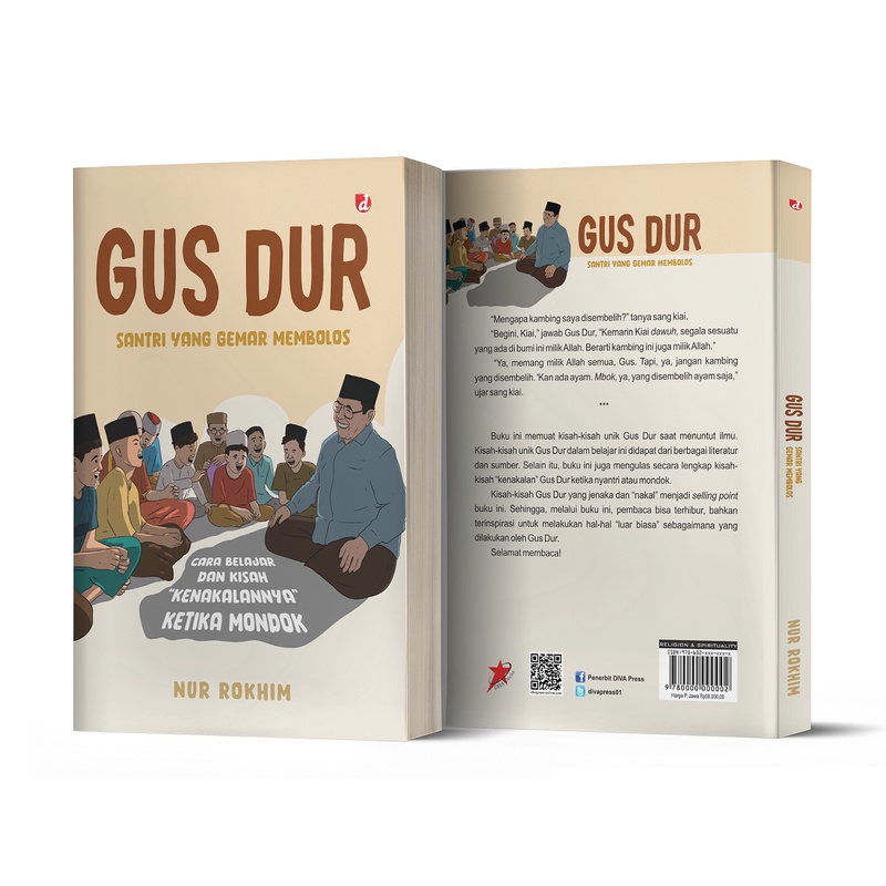 Jual Buku Gus Dur; Santri Yang Gemar Membolos - Nur Rokhim - DIVA Press ...