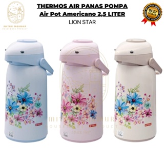 Jual LION STAR - THERMOS PANAS POMPA PENCET 2L 2.5L / TERMOS POMPA LION  STAR AP-1 DAN AP-2