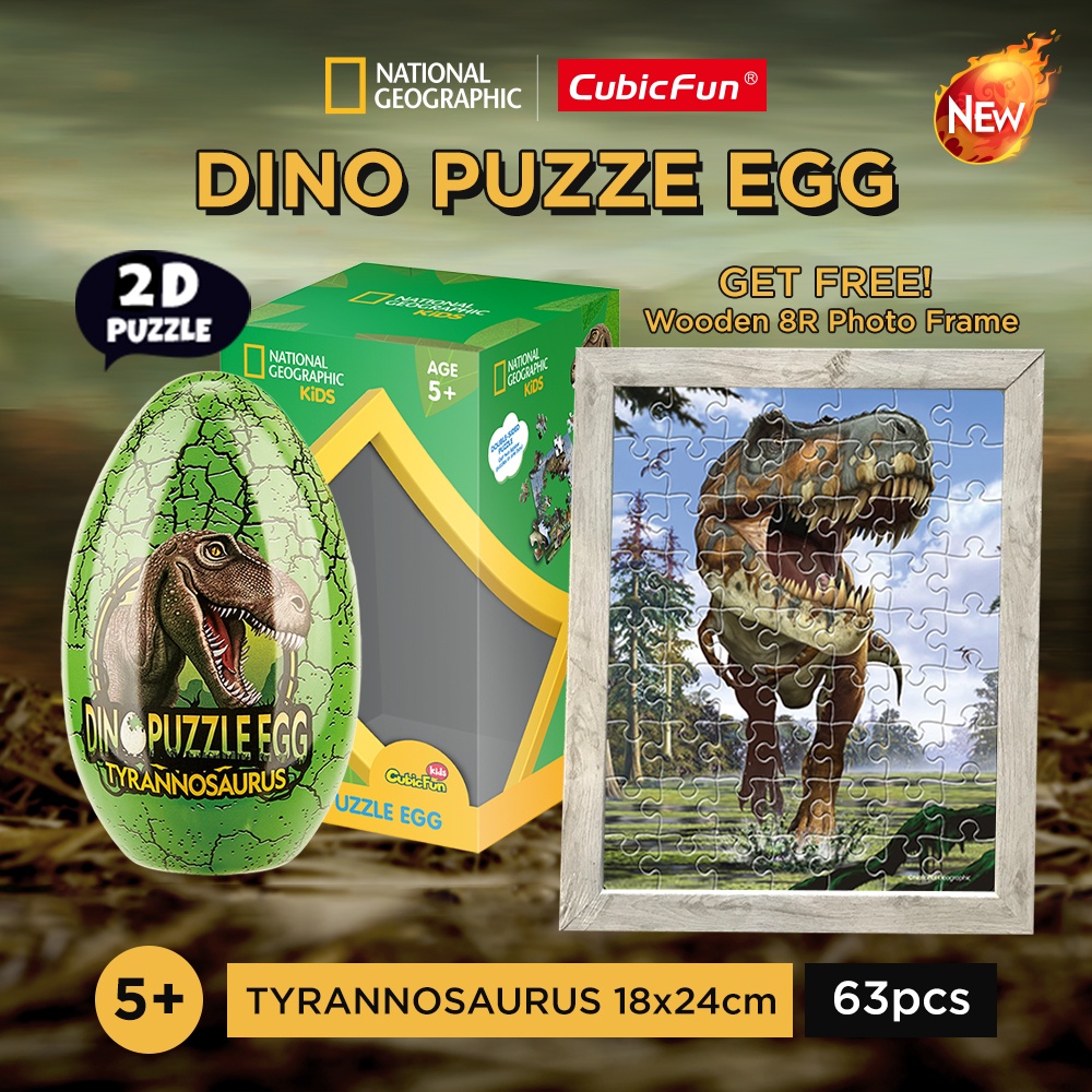 Jual CUBICFUN National Geographic EGG Tyrannosaurus Rex (T-Rex