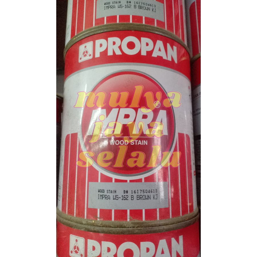 Jual IMPRA PROPAN WOOD STAIN WS 162 B BROWN KJ (1Ltr) Shopee Indonesia