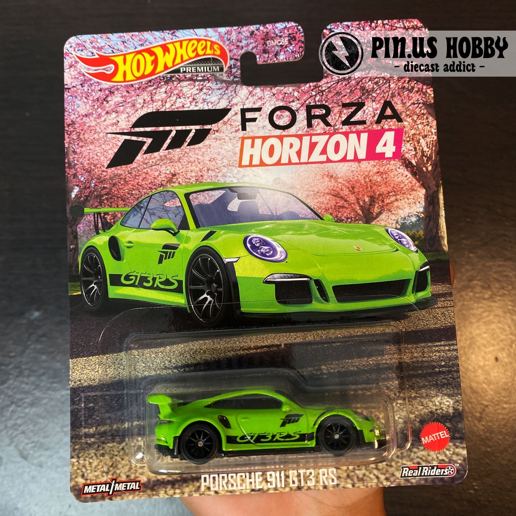 Jual HOTWHEELS PREMIUM PORSCHE 911 GT3 RS , FORZA HORIZON SERIES ...