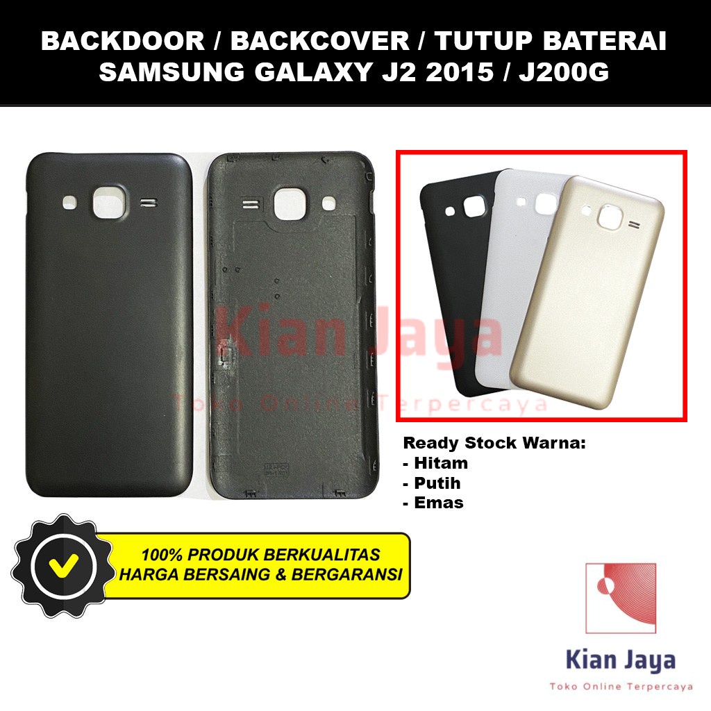 Jual Backdoor Samsung Galaxy J2 2015 J200 J200G Back Cover Tutup
