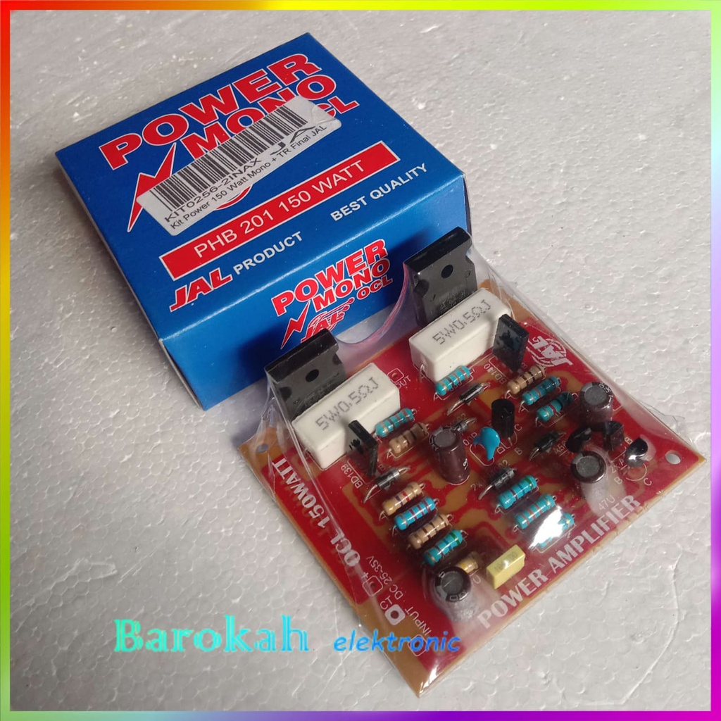 Jual KIT Driver Power OCL 150 watt Mono JAL + TR FINAL | Shopee Indonesia