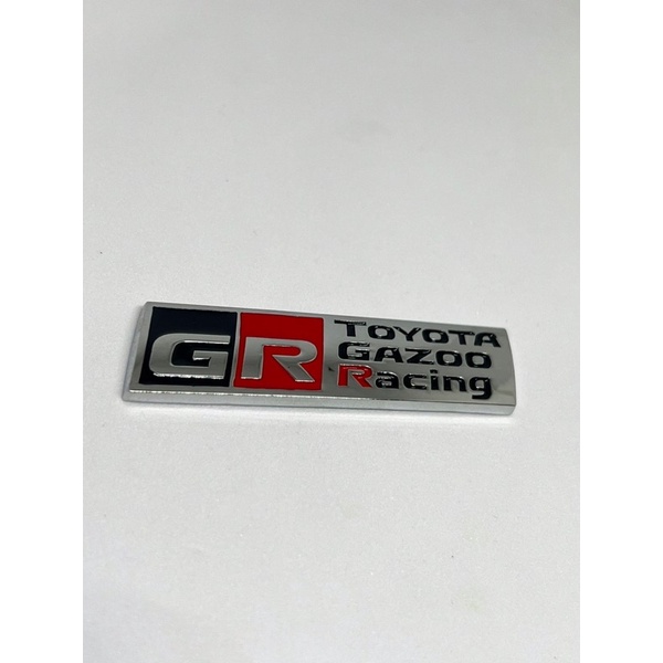 Jual Emblem Logo Gr Toyota Gazo Racing-Metal | Shopee Indonesia