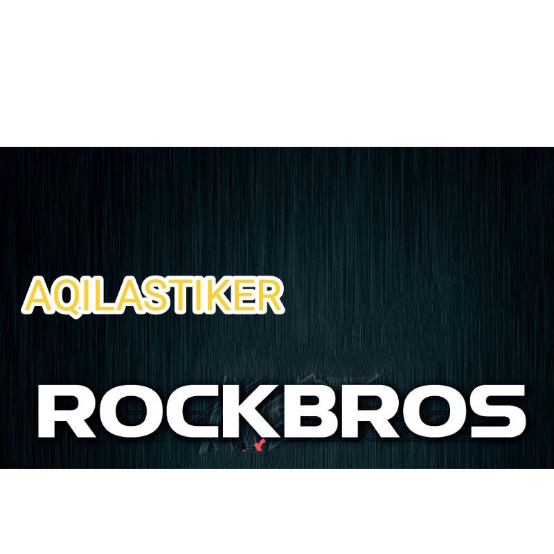 Jual stiker sticker ROCKBROS | Shopee Indonesia