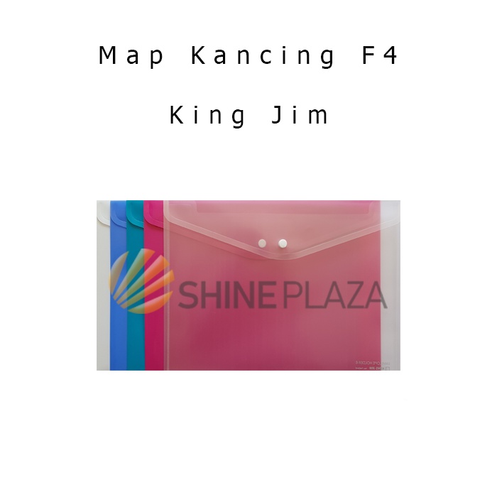 Jual Map Kancing Folio King Jim File Button King Jim F4 Shopee