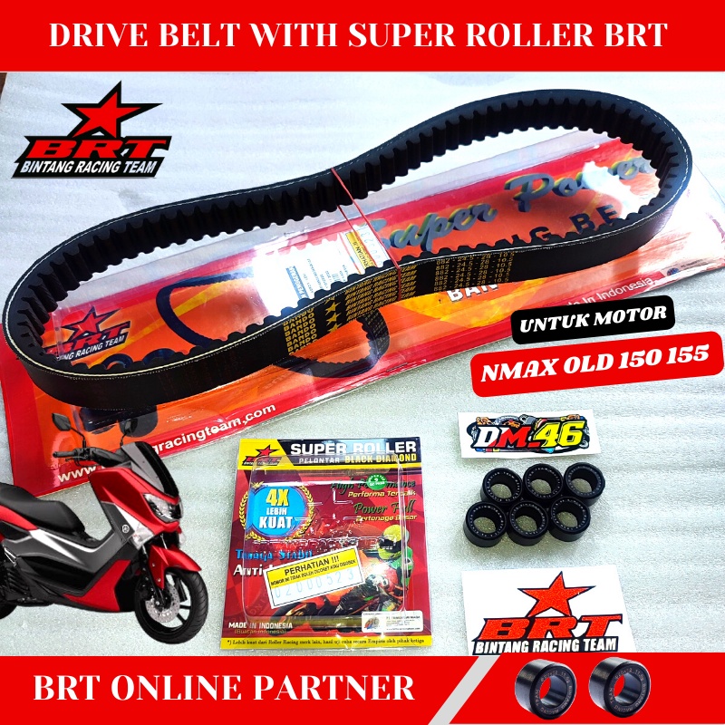 Jual Vanbelt V Belt Brt Set Roller Nmax Old Original Shopee