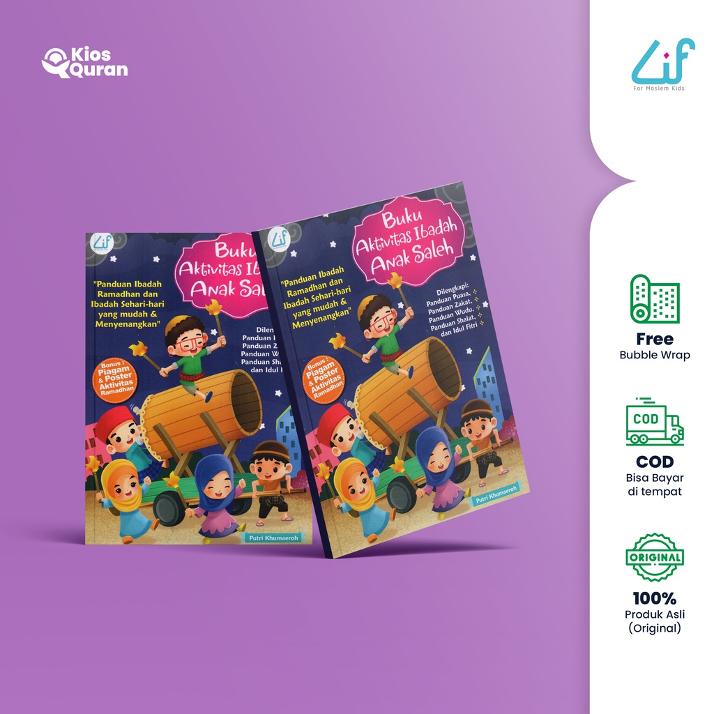 Jual Buku Aktifitas Ibadah Anak Saleh Kiosquran | Shopee Indonesia