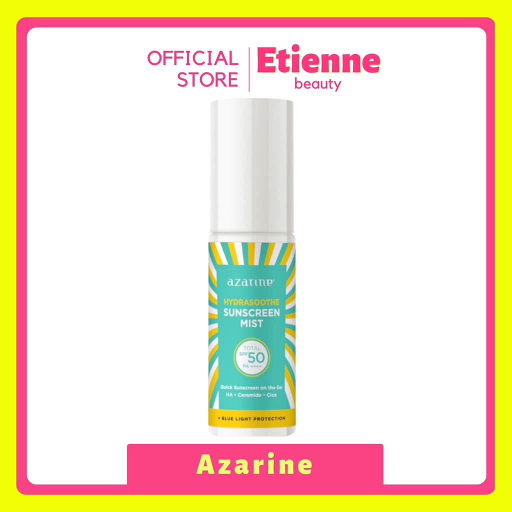 Jual Azarine Hydrasoothe Sunscreen Mist SPF50 PA++++ 60ml | Shopee ...