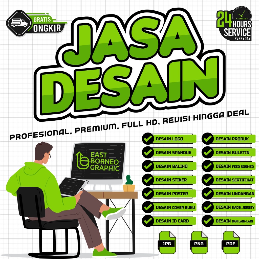 Jual JASA DESAIN PROFESIONAL LOGO, BANNER, BALIHO, STIKER, SPANDUK ...