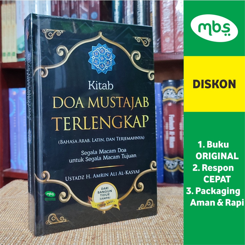 Jual BUKU KITAB DOA MUSTAJAB TERLENGKAP - Segala Macam Doa Untuk Segala ...