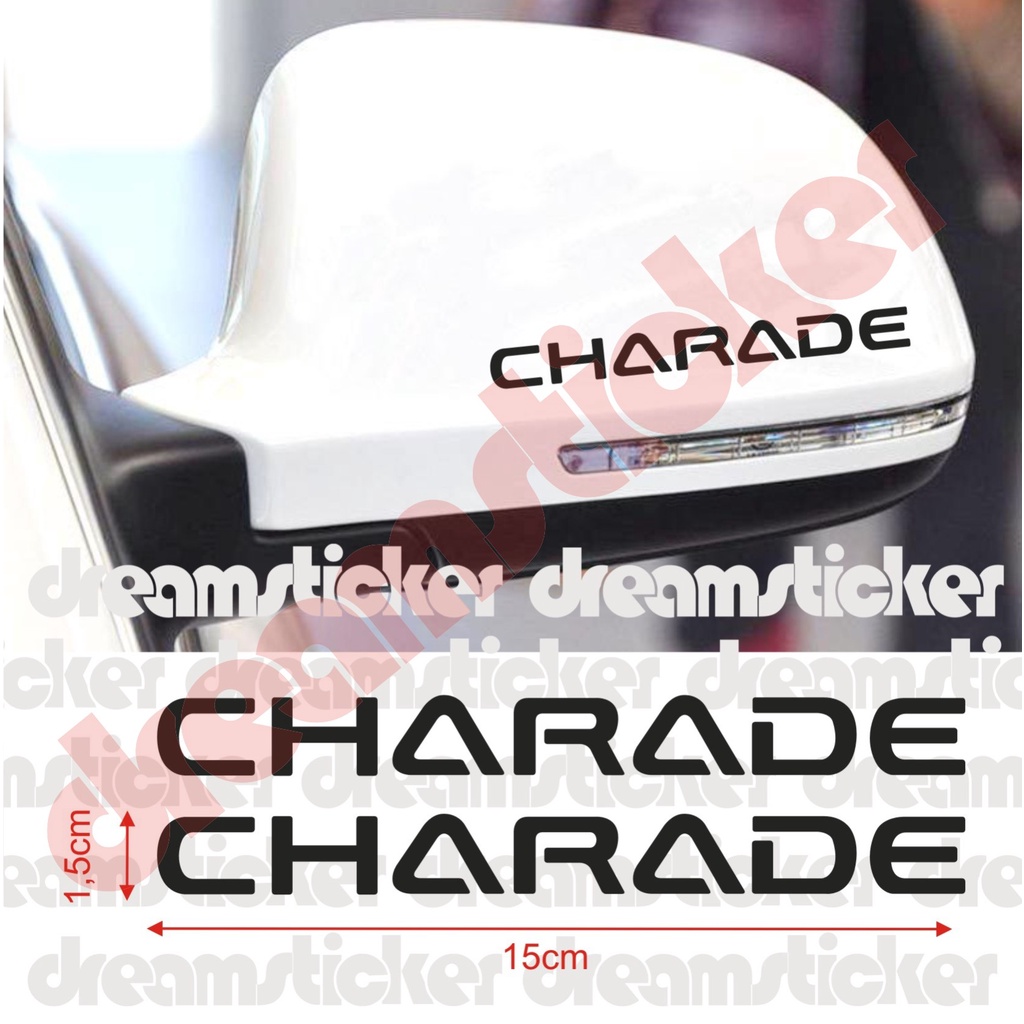 Jual Sticker Stiker Spion Mobil Daihatsu Charade Shopee Indonesia