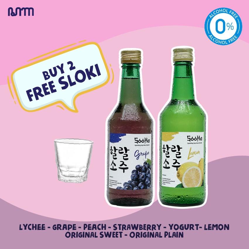 Jual Sparkling Water Soojjuuu Halal Non Alkohol (FREE SLOKI PEMBELIAN 2 PCS) Shopee Indonesia