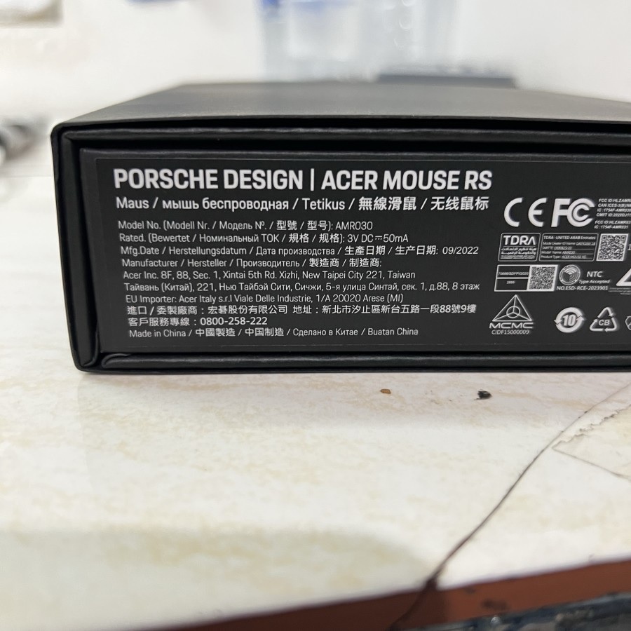 Jual Mouse Porsche Design Acer Mouse RS Limited Edition | Shopee Indonesia