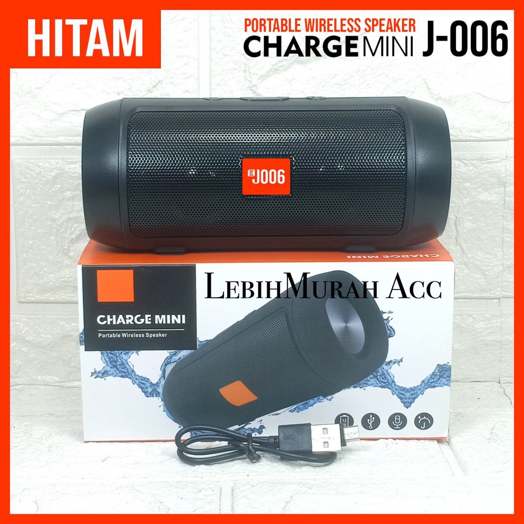 Jual Speaker Bluetooth Charge Mini 2+ J006 Wireless Speaker Aktif