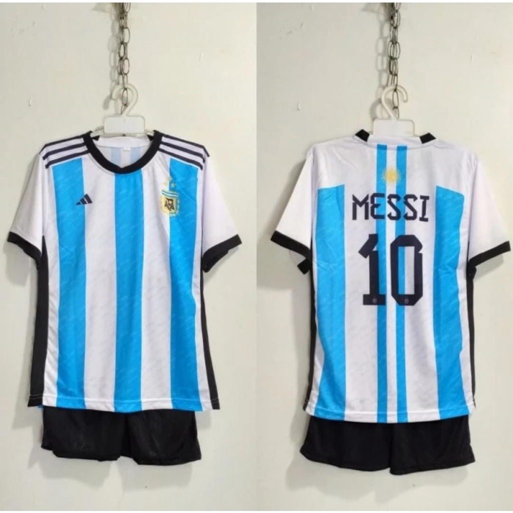 adidas Argentina Home Messi 10 2 Star Jersey incl. Final MDT - NEW - Size  XXL