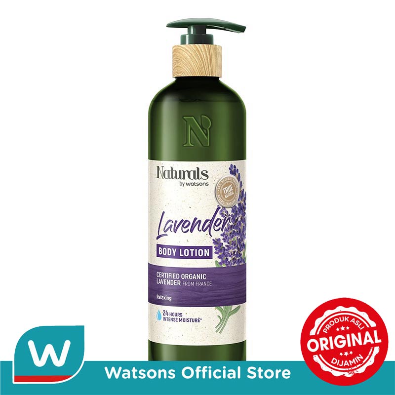 Jual NATURALS BY WATSONS Lavender Body Lotion 490Ml Shopee Indonesia