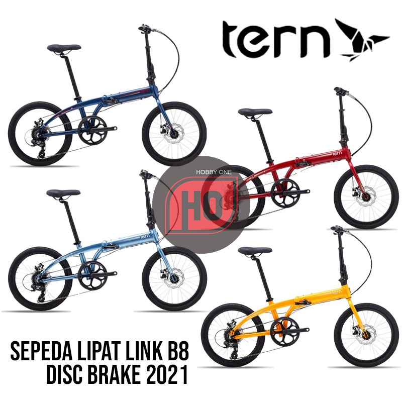 Jual TERN LINK B8 Folding Bike Disc Brake Sepeda Lipat Shopee Indonesia