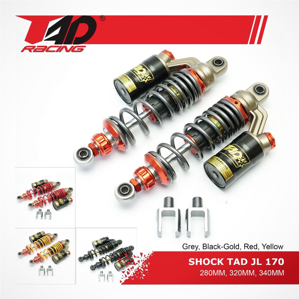 Jual SKOK TAD RACING JL-170 280, 320, 340 GREY, BLACK | Shopee Indonesia