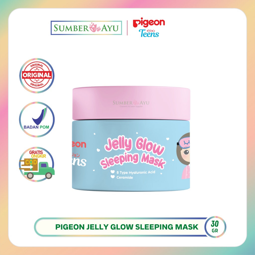 Jual PIGEON TEENS JELLY GLOW SLEEPING MASK | Shopee Indonesia