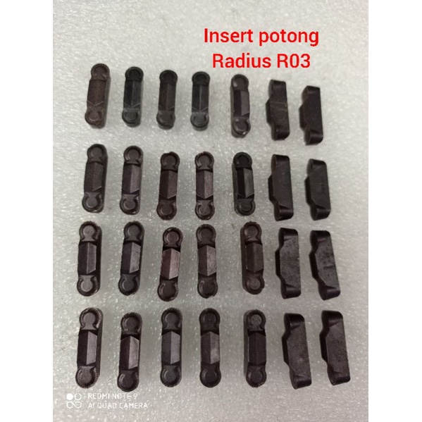 Jual R03 insert potong radius/insert 6mm radius R03 | Shopee Indonesia